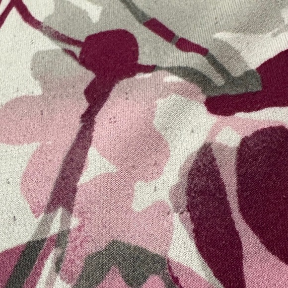 Alfred Dunner Cardigan Knit Layered Duet Top Floral Embellished Beaded Neck M - Picture 7 of 7